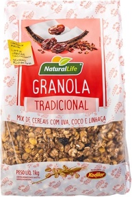 Granola Natural Life - Tradicional - 1Kg - imagem 1