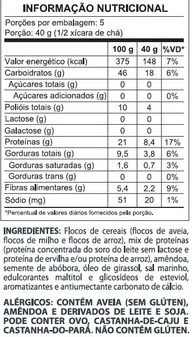 Vitalin Whey Granola Caramelo e Amendoa ZERO 180G - imagem 3