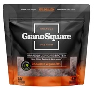 Kit 2X: Granola Chocolate Vegan 70% Low Carb GranoSquare 200g - imagem 2