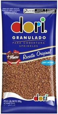 Chocolate Granulado Dori 300G - imagem 1