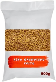 Alho Granulado Frito, Tempero Natural em Grânulos, 500g - imagem 1