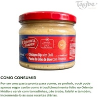 Hommus Pasta De Grão De Bico com Pimenta 310g Chtoura Garden - imagem 4