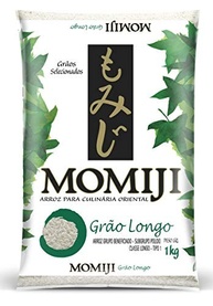 Arroz Oriental Grão Longo MOMIJI 1kg - imagem 1