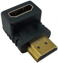 Kit 10 Adaptadores HDMI 90 Graus em L: Solução Perfeita para TVs na Parede - imagem 2