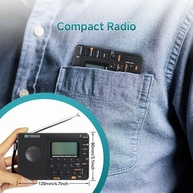 Rádio Retekess V115 Digital AM FM SW Portátil: Som de Qualidade e Gravação no Bolso - imagem 3