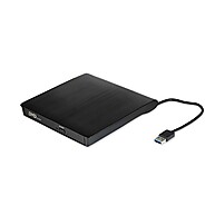 Gravador e Leitor de DVD e CD Externo Preto CB31005: Conecte e Grave com Facilidade - imagem 1