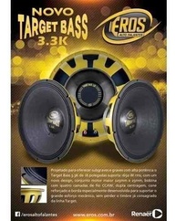 Subwoofer Eros Target Bass 3.3K 1650W 15" 4 Ohms: Grave Profundo e Potente para Seu Carro - imagem 5