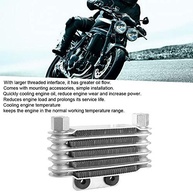 Radiador de Óleo Universal 5 Linhas GRCFUMO para Motores 125-250cc - Máxima Performance e Durabilidade - imagem 3