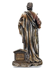Sócrates - Estátua de Filósofo Grego em Resina para Decoração Inteligente - imagem 4