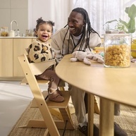 Baby Set para Cadeira Tripp Trapp V2 Stokke - Conforto e Segurança em um Kit Completo (STORM GREY) - imagem 3