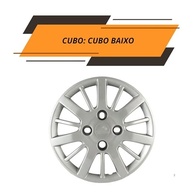 Calota Grid Aro 14" Prata - Siena/Palio 09/10 (Jogo c/ 4) - Design Esportivo e Proteção - imagem 4