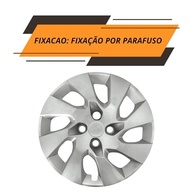 Calota Aro 14" Prata Grid para Onix/Prisma 2014-2016 (Jogo c/ 4) - Design Moderno e Proteção - imagem 5