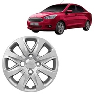 Calota Esportiva Aro 14" Prata Grid para Ford Ka Hatch/Sedan (2015-2018) - Jogo com 4 Unidades - imagem 4