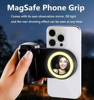 Grip Selfie Magnético com Luz: Fotos Incríveis! - imagem 1