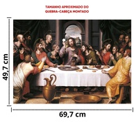 Quebra-Cabeça Santa Ceia 1000 Peças Grow - imagem 2