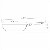 Frigideira Antiaderente 24cm Tramontina: Cozinhe Sem Grudar! - imagem 2