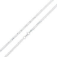 Kit Prata 925: Corrente + Pulseira Grumet - imagem 2