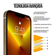 Película Traseira iPhone 13 Pro Max: Fibra de Carbono Gshield - imagem 2