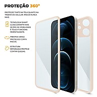 Capa 360° iPhone 12 Rosa: Proteção Total Gshield - imagem 2
