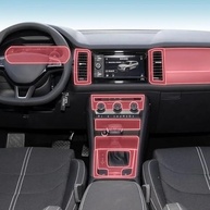 Película Protetora TPU PACSCI para Central Multimídia Skoda Kodiaq GT (2017-2024) - Antirriscos e Alta Definição - imagem 1