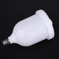 Spray Pot Pot Alimentação de Tinta 600ml - Copo Resistente para D-Evilbiss GTI e T-Ekna Pro Pri Flg - imagem 5