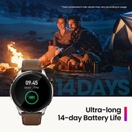 Relógio Inteligente Amazfit GTR 4 A2166: GPS Preciso, Alexa, Chamadas e Bateria 14 Dias (Marrom) - imagem 4