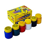Guache Acrilex 15ml: 6 Cores Vibrantes! - imagem 1