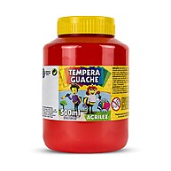 Guache Vermelho Acrilex 500ml: Cores Vibrantes! - imagem 1