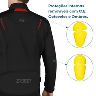 Jaqueta Guard 3 X11 Com Prote??o Masculina Motociclista Motoqueiro - imagem 5