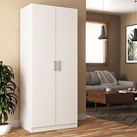 Guarda Roupa 2 Portas Branco: Organize Seu Quarto! - imagem 1
