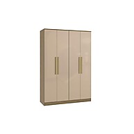 Guarda-Roupa 4 Portas Kappesberg Adapt – Nogueira/Macadâmia - imagem 1