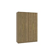 Guarda-Roupa 4 Portas Nogueira: Organize com Estilo! - imagem 1