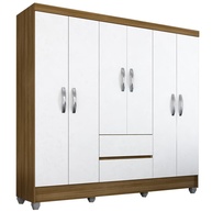 Guarda-Roupa Bruna 6 Portas: Organize seu Quarto com Estilo - imagem 1