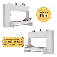 Quarto Completo Solteiro Dublin: Cama + Guarda-Roupa - imagem 2