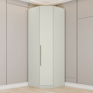 Guarda-Roupa Canto Oblíquo Seletto Areia – Design Moderno e Funcional - imagem 1