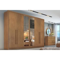 Guarda Roupa Casal: 6 Portas e 8 Gavetas - imagem 1