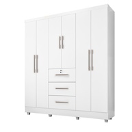 Guarda Roupa Casal 6 Portas Tokio Branco - imagem 1