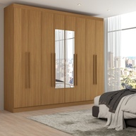 Guarda-Roupa Casal 8 Portas Cinamomo - imagem 1