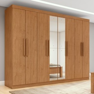 Guarda Roupa Casal 8 Portas: Slim, Espelhado e Moderno - imagem 1