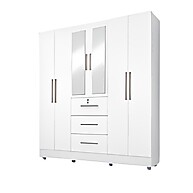 Guarda Roupa Casal Branco 6 Portas: Tokio, Espaço e Elegância - imagem 1