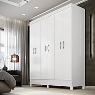 Guarda-Roupa Casal Branco: Espaço e Elegância - imagem 1