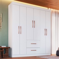 Guarda-Roupa Casal Branco Santiago: Seu Novo Closet! - imagem 1