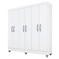 Guarda Roupa Casal Branco: Simples, Lindo e Durável - imagem 1