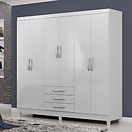 Guarda Roupa Casal Branco: Toledo 6 Portas - imagem 1