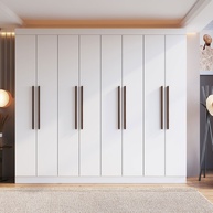 Guarda-Roupa Casal Califórnia: 8 Portas + 4 Gavetas - imagem 1