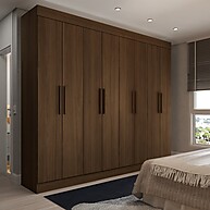 Guarda-Roupa Casal Castlewood: 8 Portas + 4 Gavetas - imagem 1