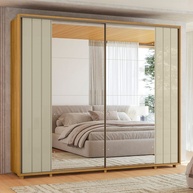 Guarda-Roupa Casal Dali: Espelho e Design! - imagem 1