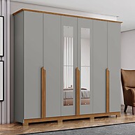 Guarda-Roupa Casal Henn: 6 Portas e 6 Gavetas - imagem 1