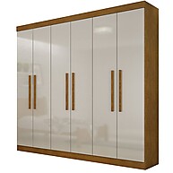 Guarda Roupa Casal Hera 6 Portas – Organização e Estilo - imagem 1
