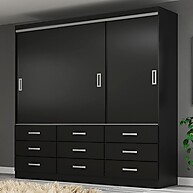 Guarda-Roupa Casal Isabela: 9 Gavetas e Mais! - imagem 1